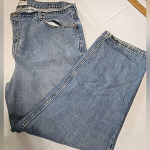 Vintage Levis 550 Denim Blue Jeans Mens‎ 44x30 Relaxed Fit Light Wash Y2K Cotton
